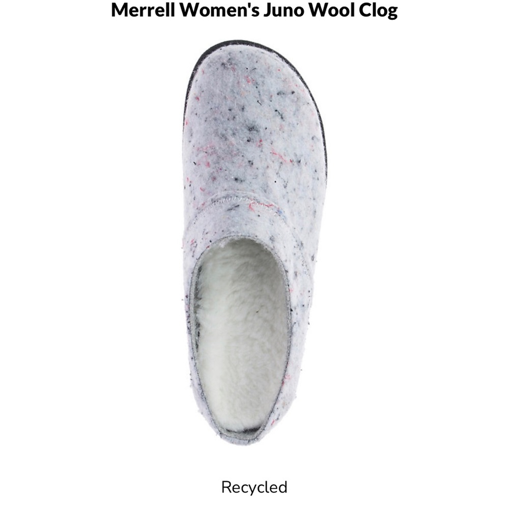 Merrell Juno Wool Clog Recycled Confetti Women Size 7 Brand New
